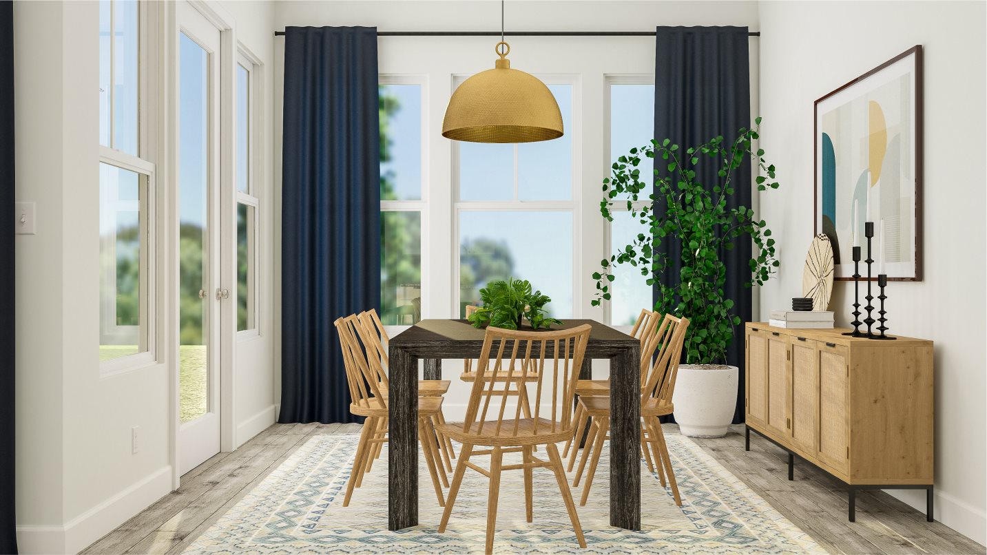 Magnolia plan breakfast nook