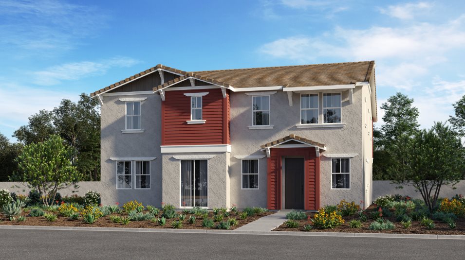 2-plex building in a craftsman style