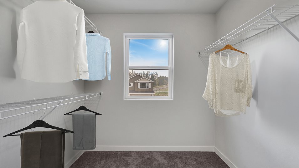 Kingston owners suite walk in closet