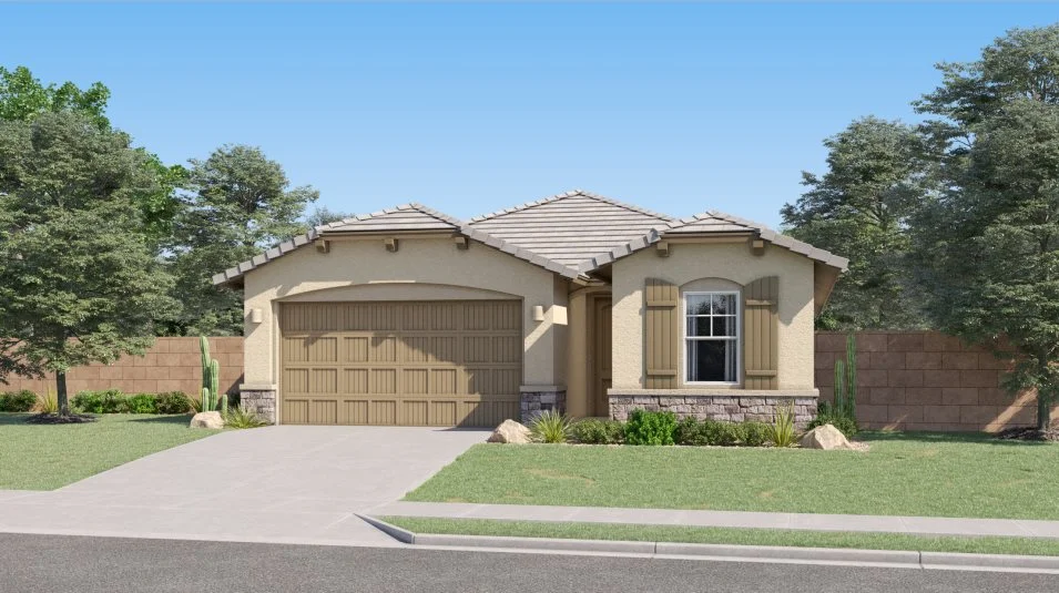 Cottage home exterior