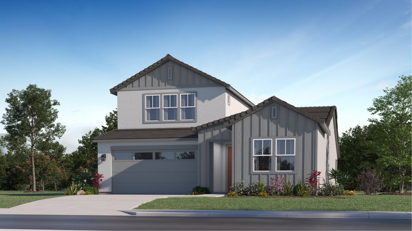 Farmhouse-style home image