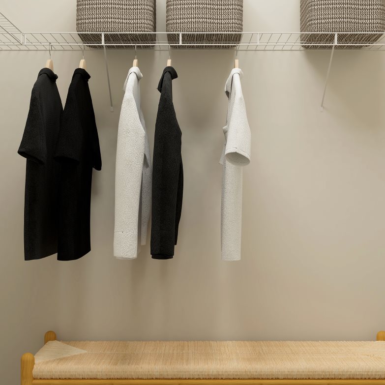 Tuscany Luxe owner's suite walk-in closet