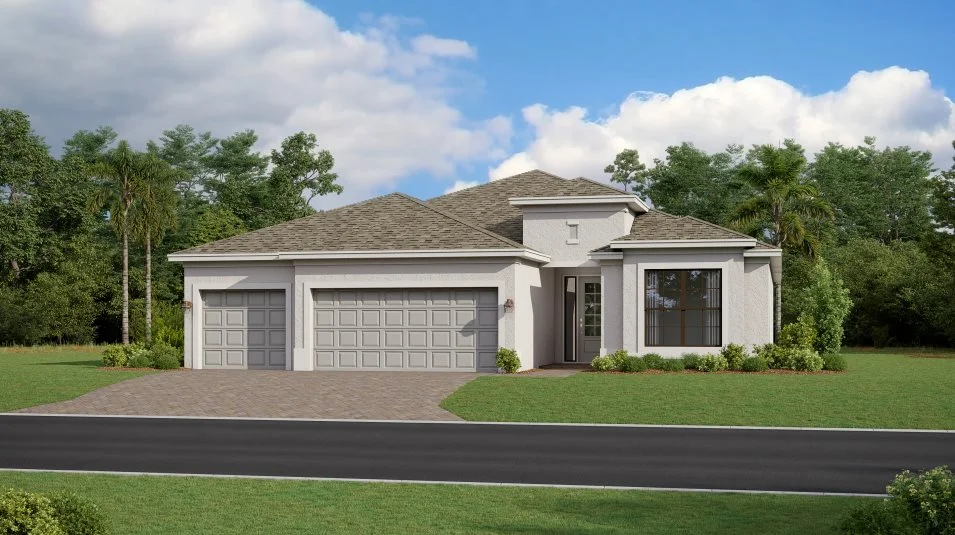 A ranch-inspired exterior 