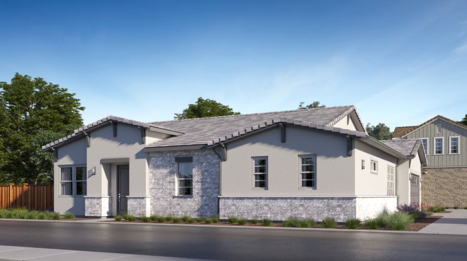 Hill Country style home exterior
