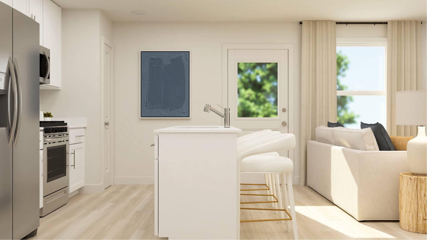 Cedar kitchen