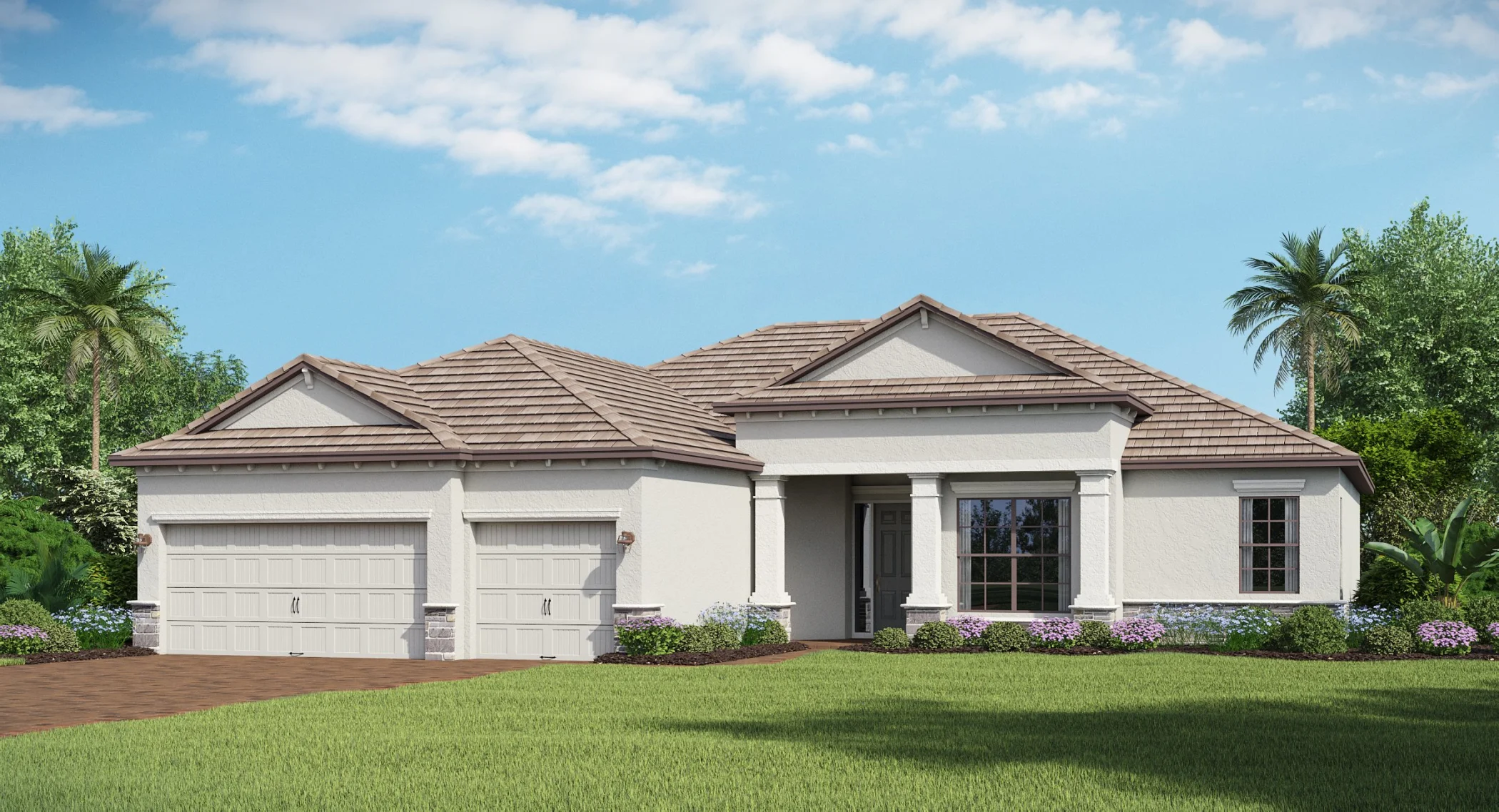 Elevation E in Oakmont II