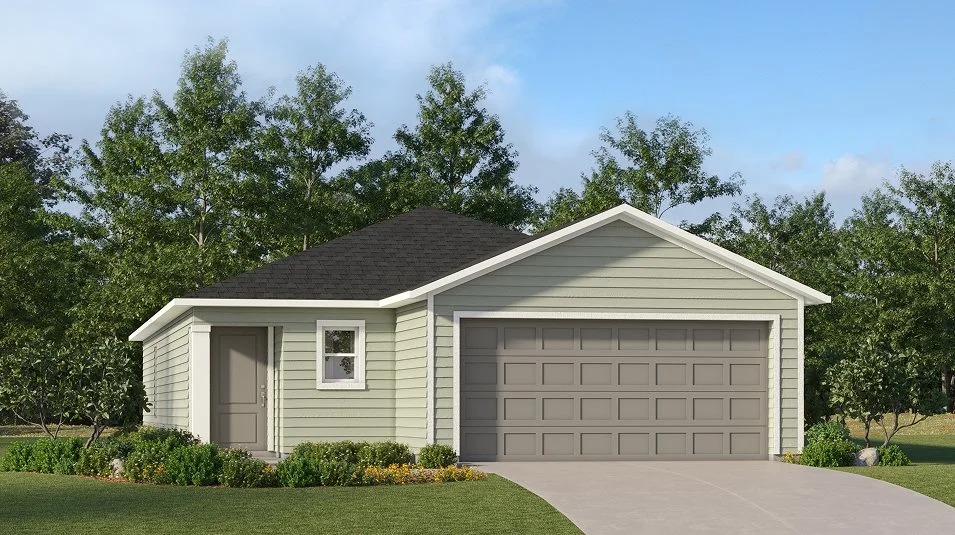 A ranch-inspired exterior