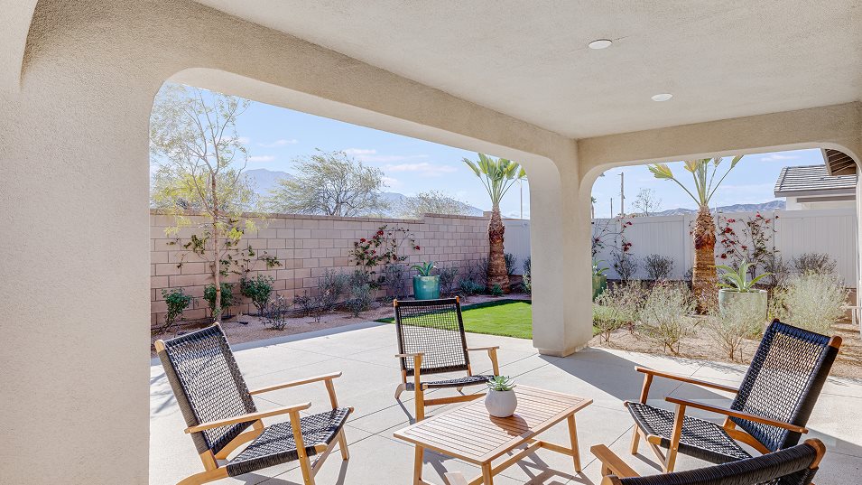 Exterior patio