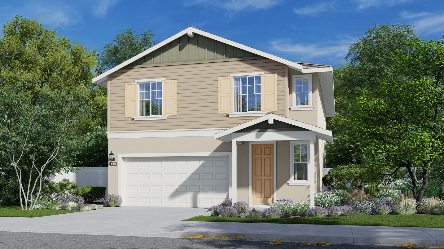 Exterior C – Farmhouse home