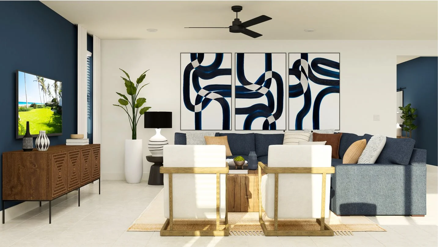 Tracy Hills Crestwick Residence 1 family room