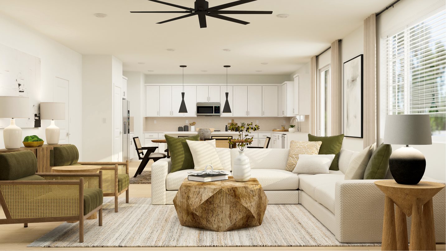 Residence 1 family room
