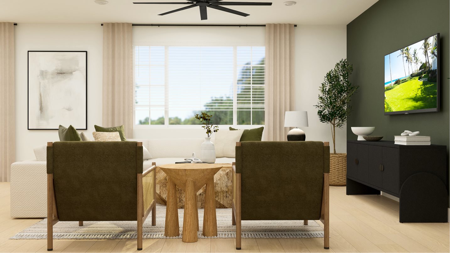 Residence 1 family room