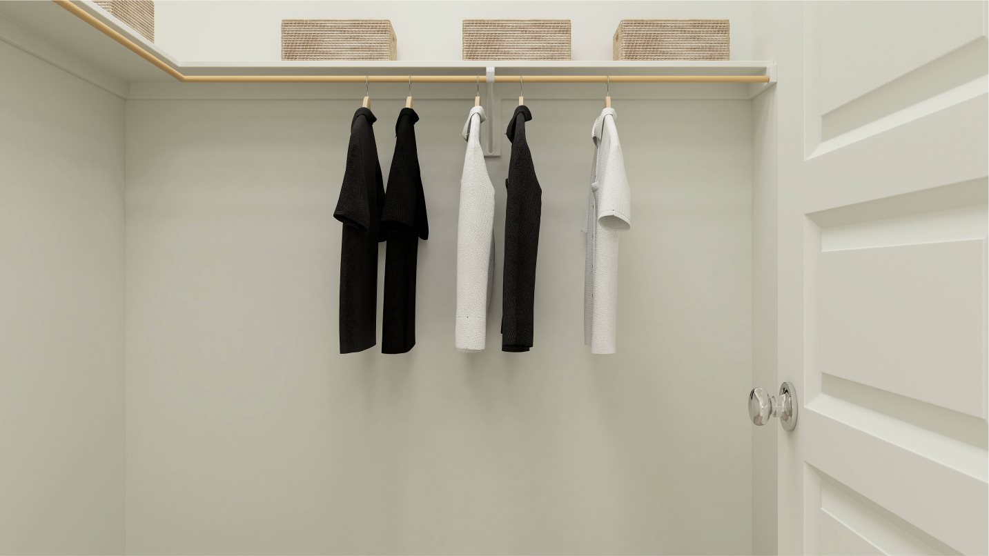 Residence 2421 owners walk in closet