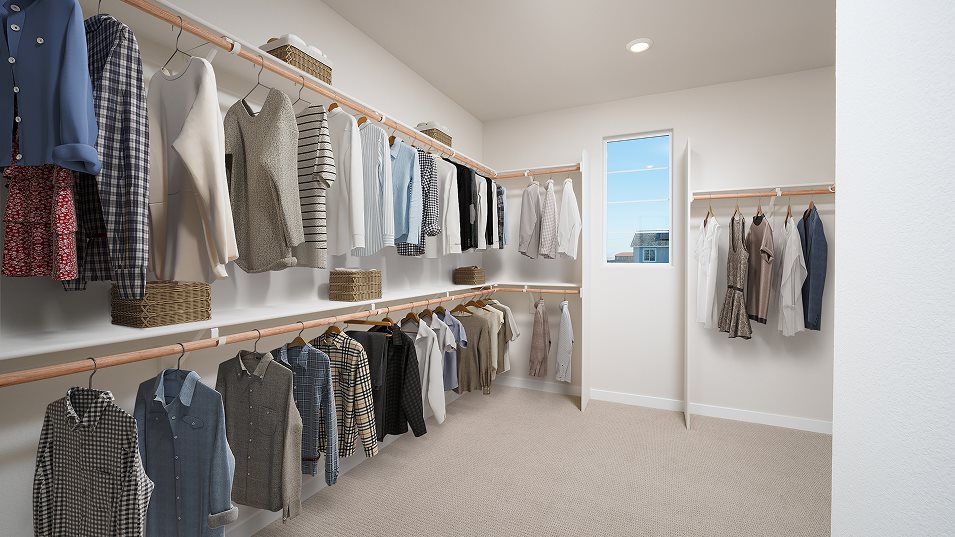 Residence 3308 owners walk in closet