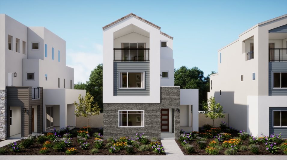Contemporary-style home image