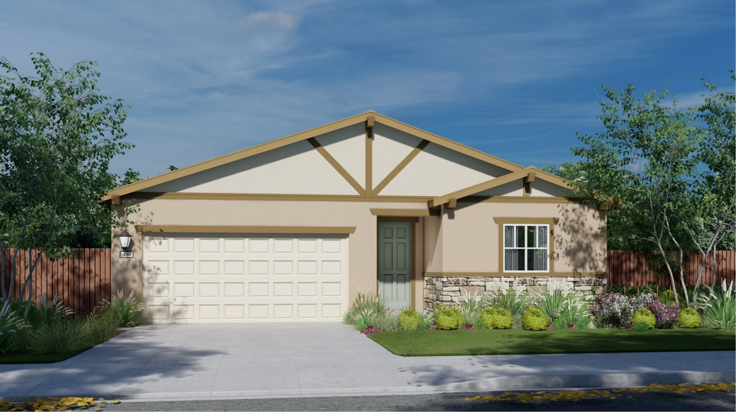 Residence 1765 Elevation B - Craftsman