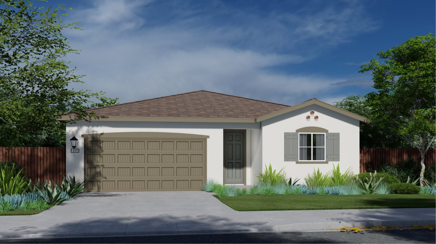 Residence 1765 Elevation A - Spanish