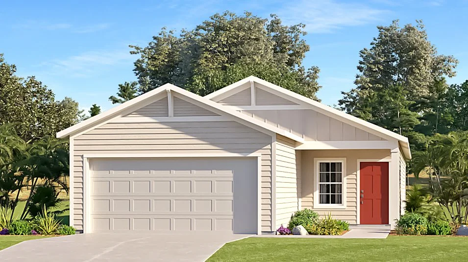 A ranch-inspired exterior 