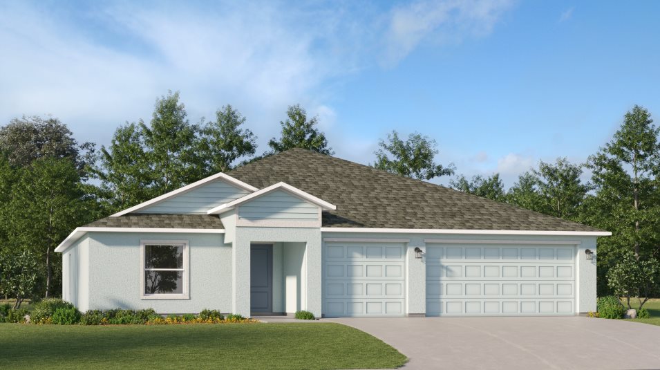 A ranch-inspired exterior
