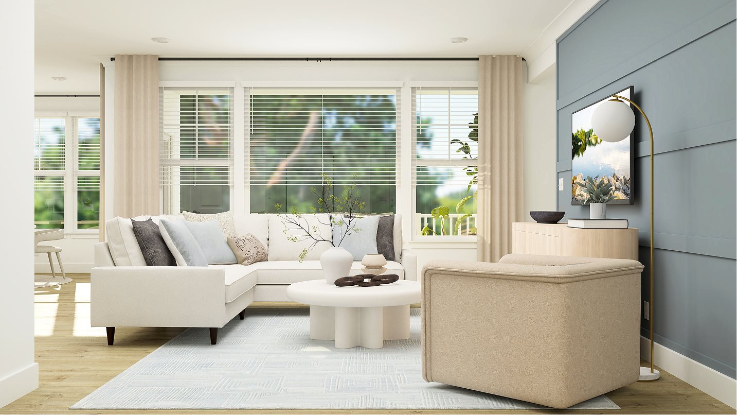 Chesapeake Slab Family Room