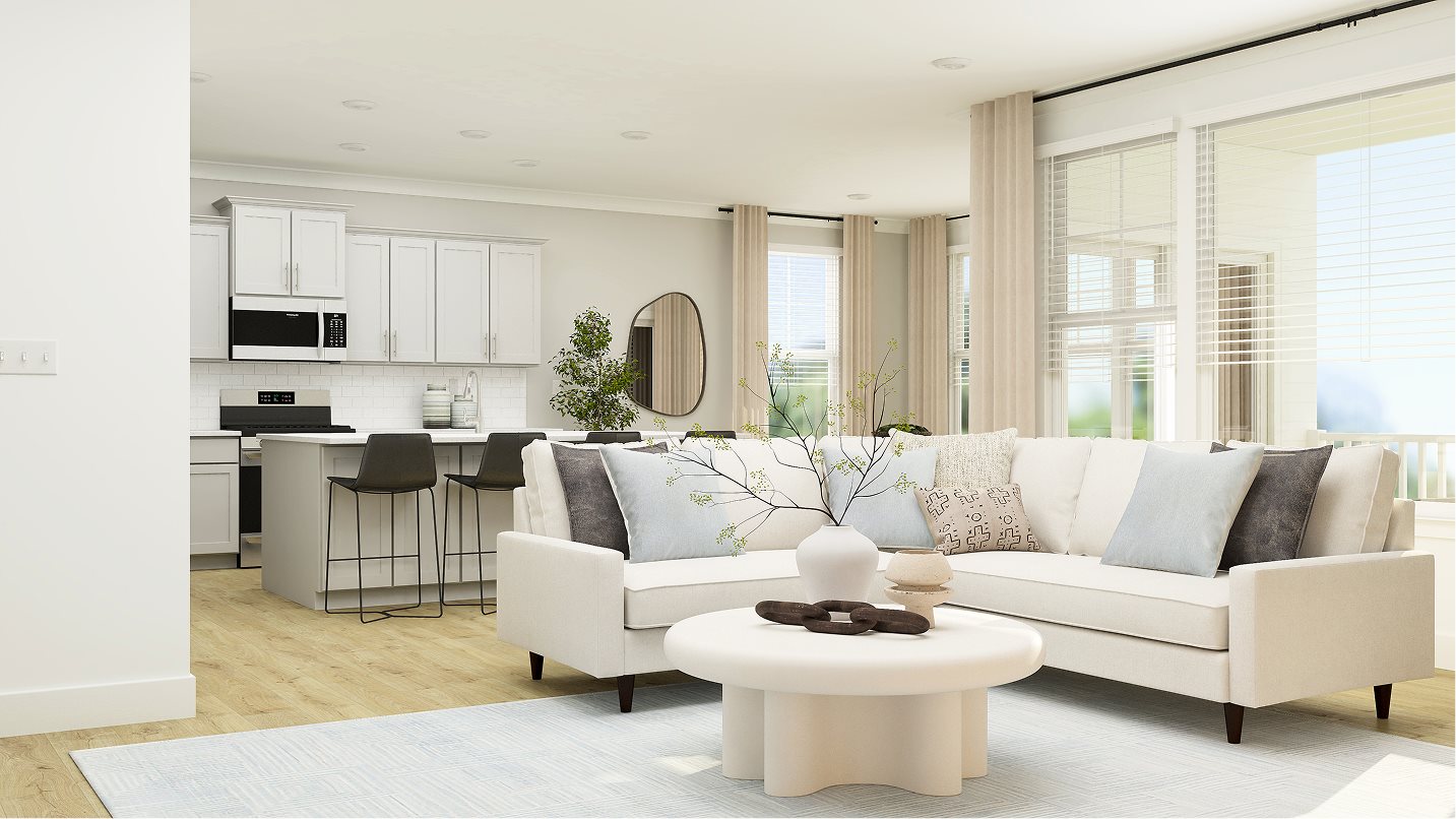 Chesapeake Slab Family Room