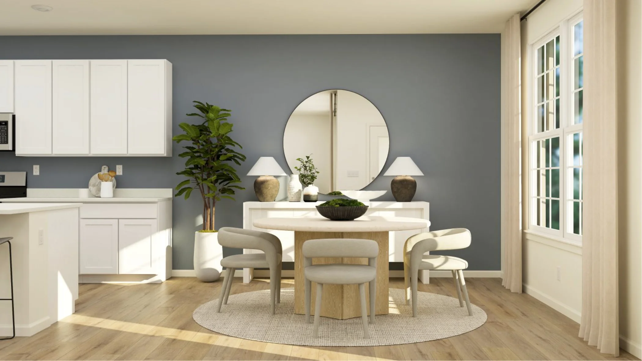 Ridgefield breakfast room