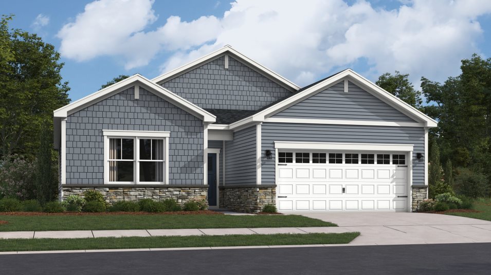 Hanover Slab Exterior Rendering Cottage