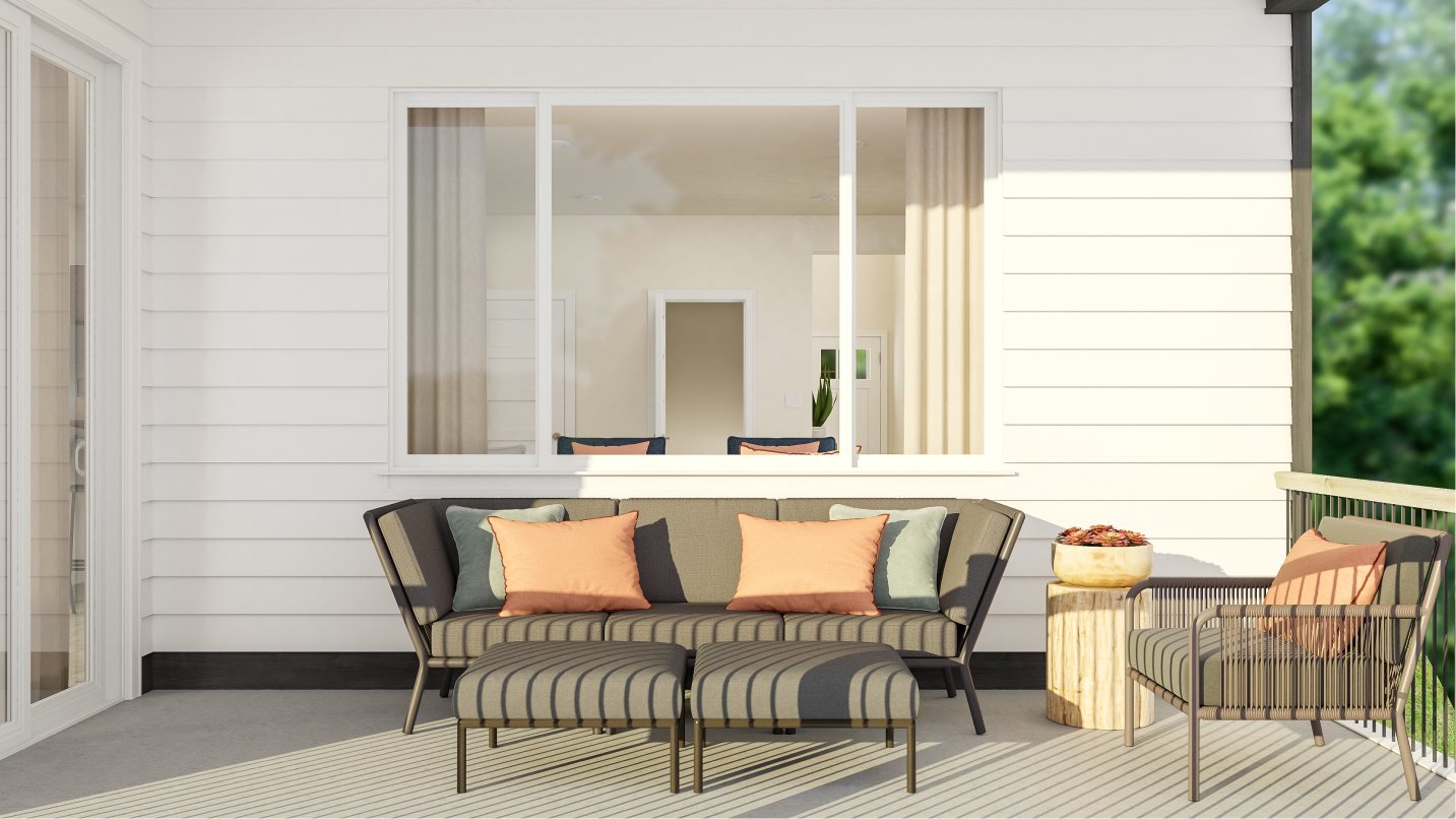 Covered deck