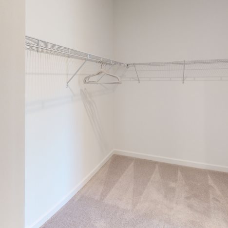 Dahlia owner's suite walk-in closet
