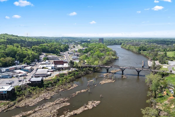 Wetumpka Historic Downtown Wetumpka& Bibb Graves Bridge 5 13 25
