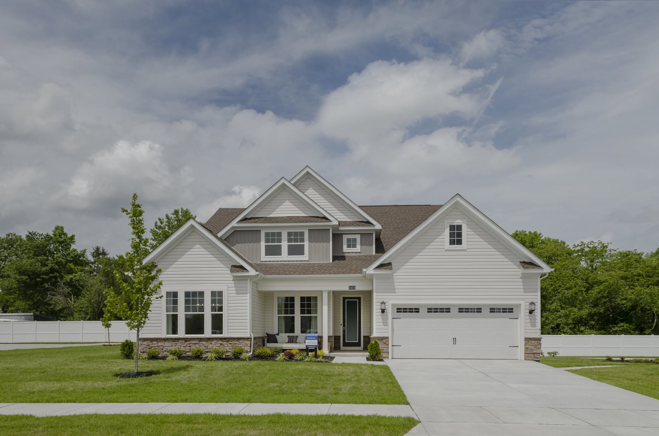 IMAGE: Single-family exterior from Kindleton in Lewes, DE.