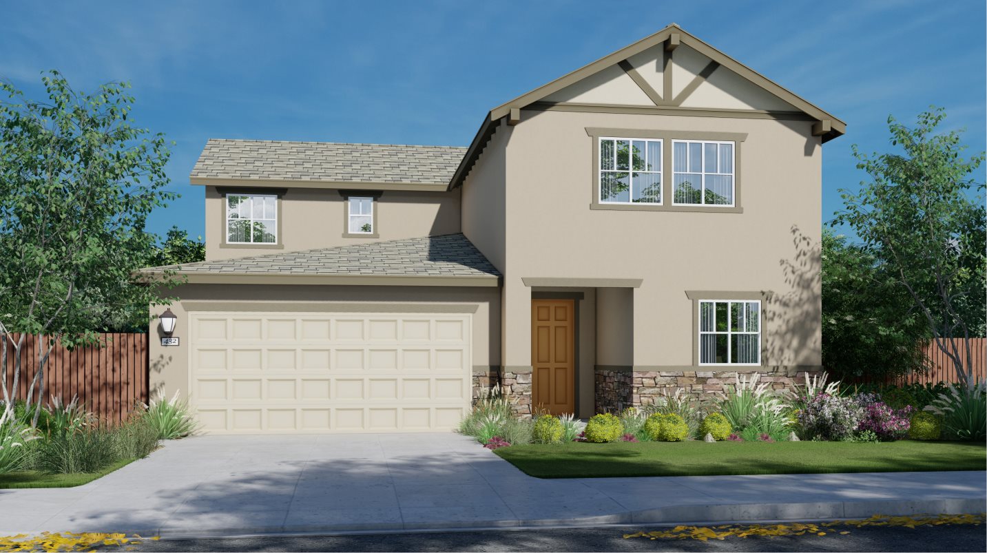 Residence 2403 Elevation B - Craftsman