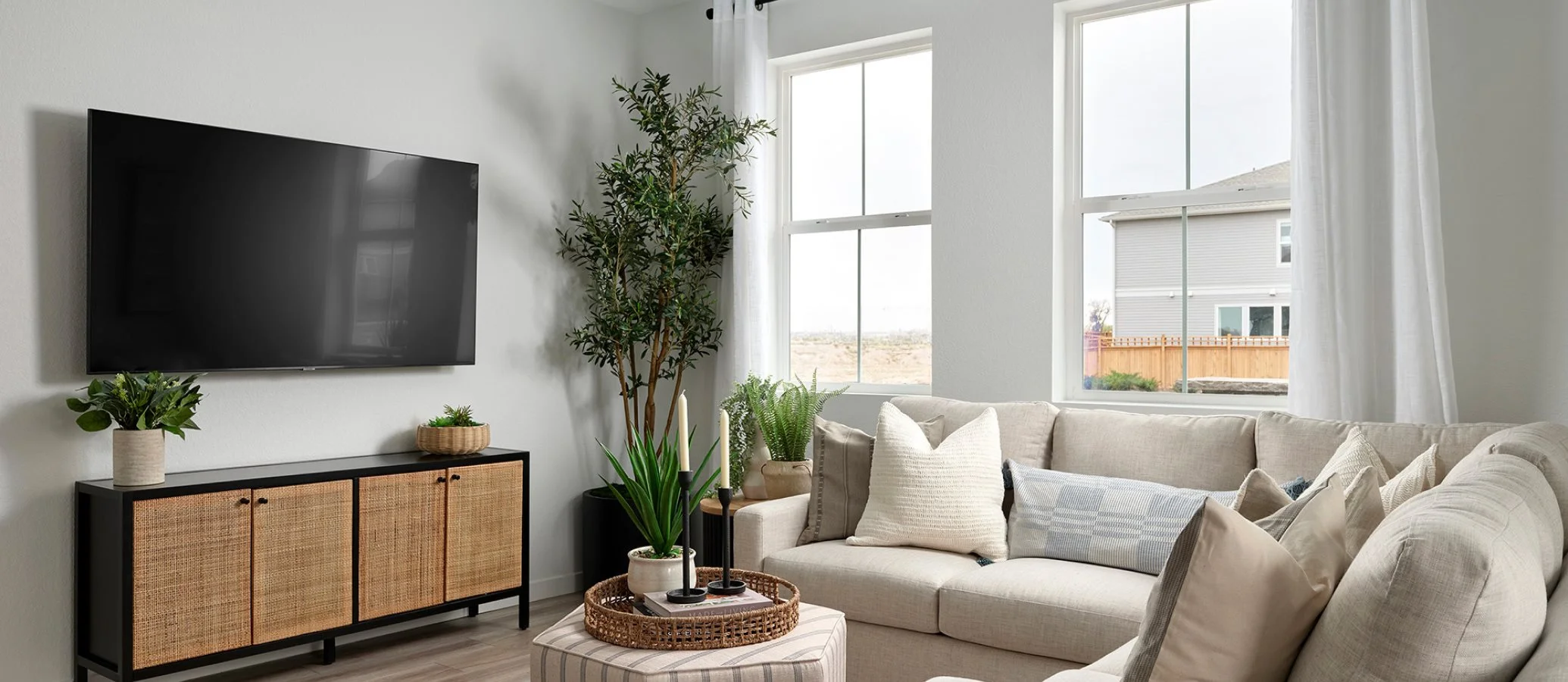Plan 307 great room