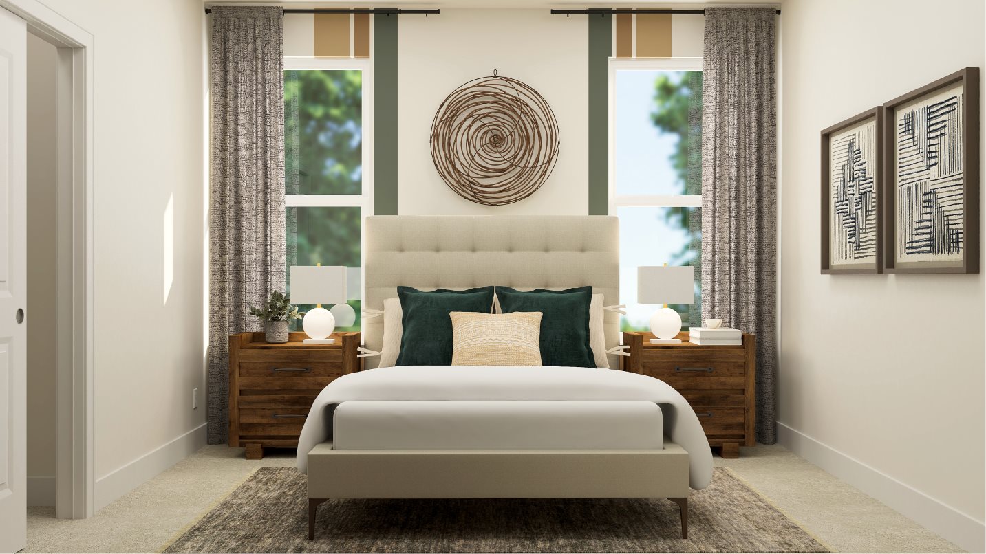 Mendocino plan bedroom 2