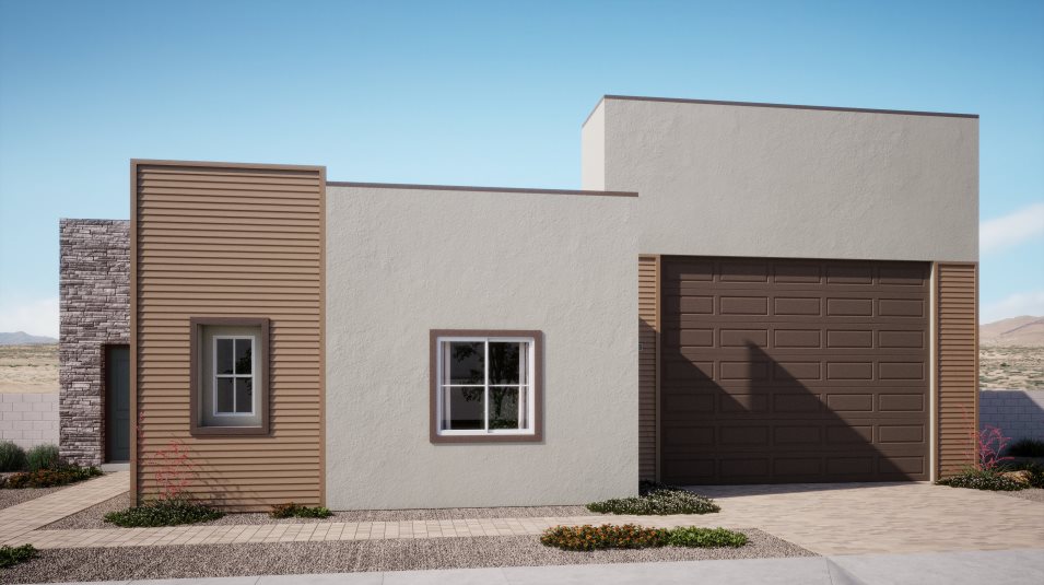 Exterior B home exterior rendering