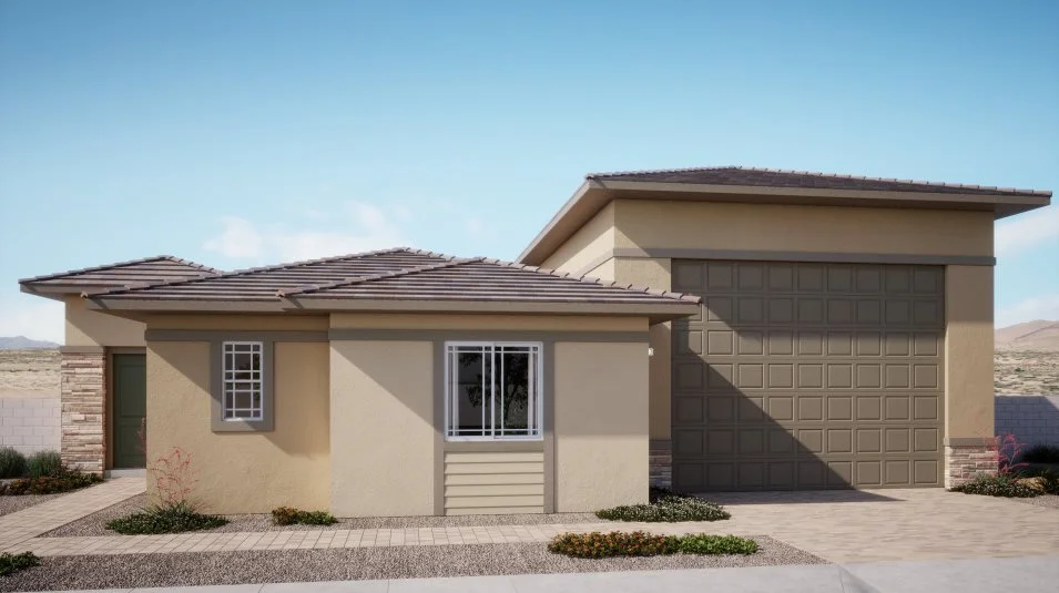Exterior C home exterior rendering