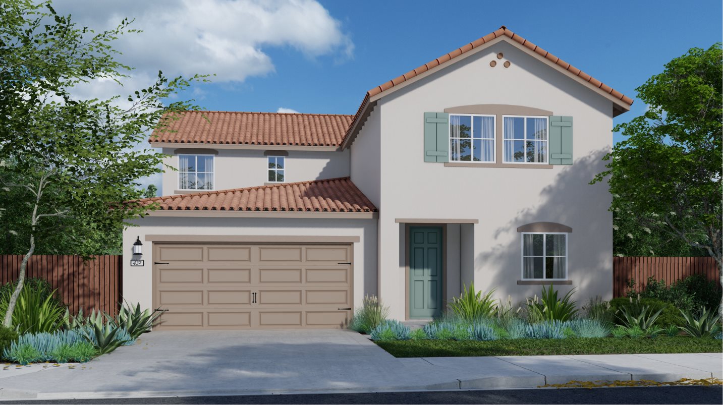 Residence 2403 Elevation A - Spanish
