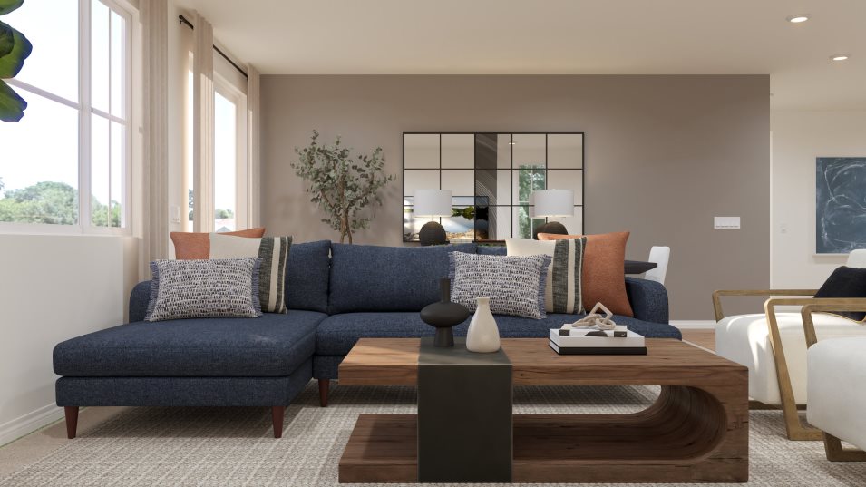 Furnished great room