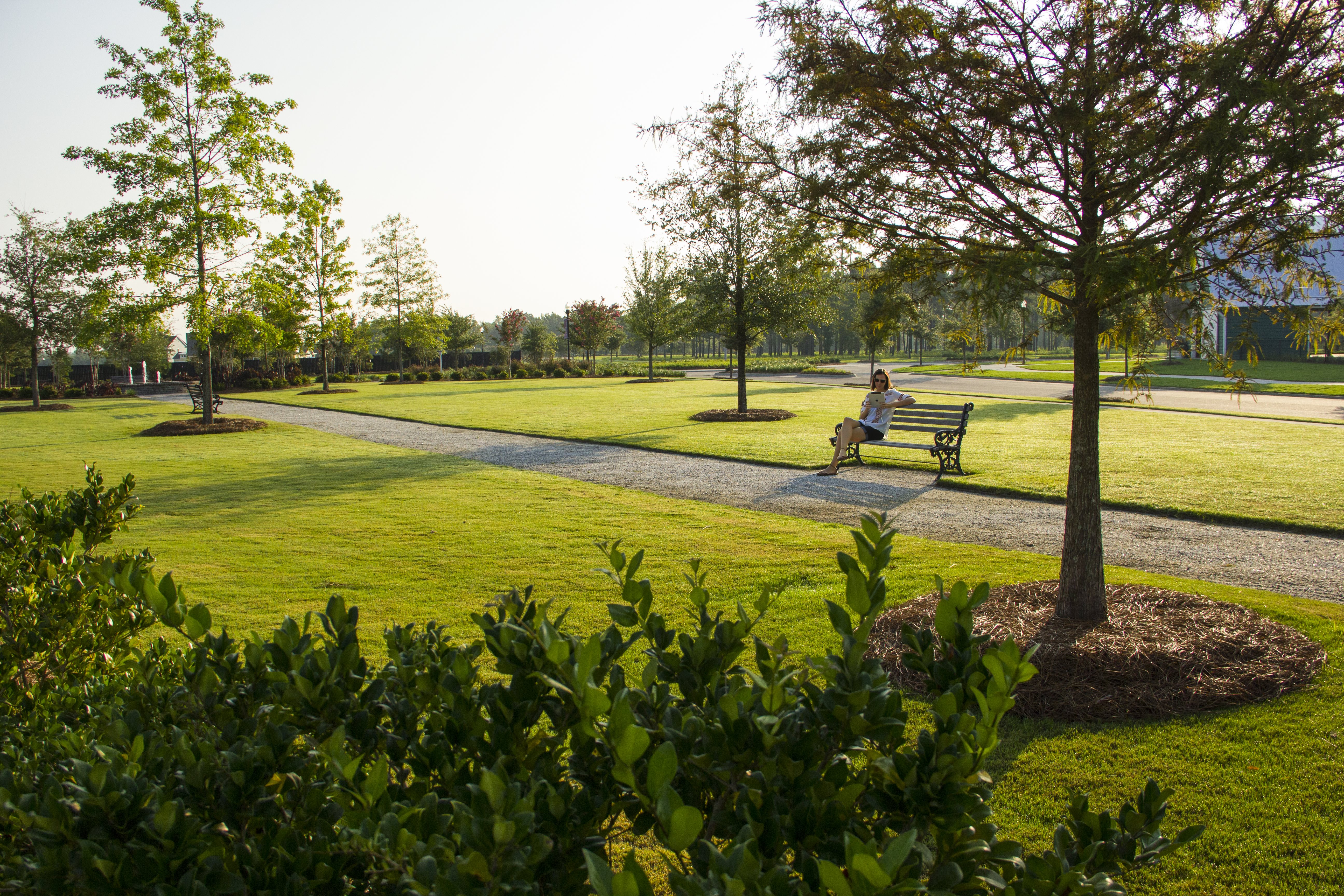 Enjoy miles of walking trails
