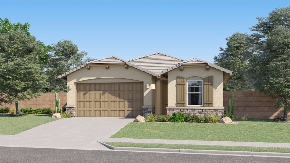 Cottage home exterior