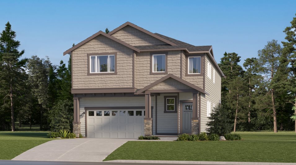 Traditional home exterior image