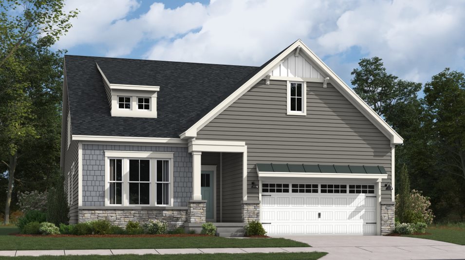 Dover Exterior Rendering Craftsman