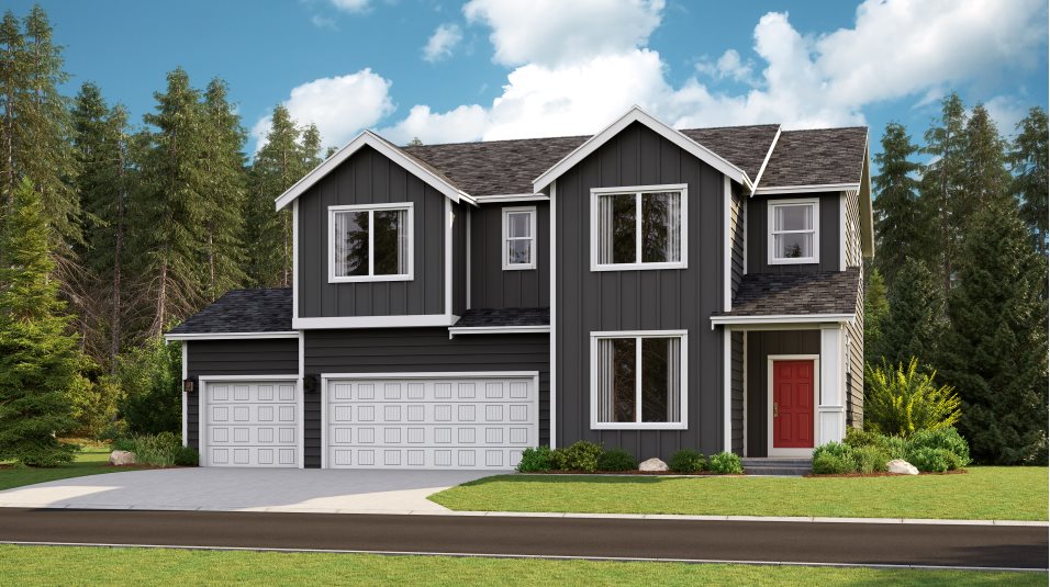 modern farmhouse home exterior
