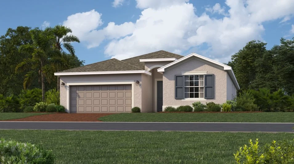 A ranch-inspired exterior 