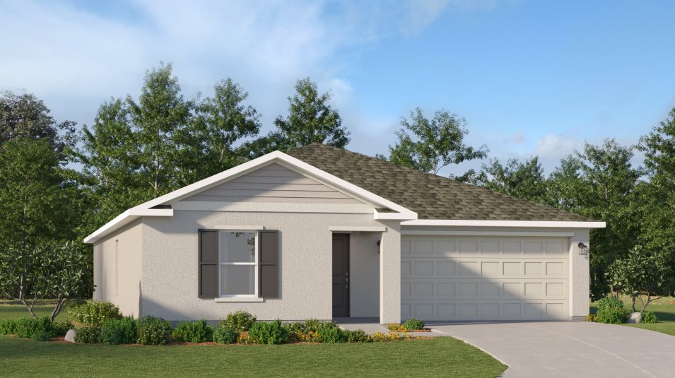 A ranch-inspired exterior 