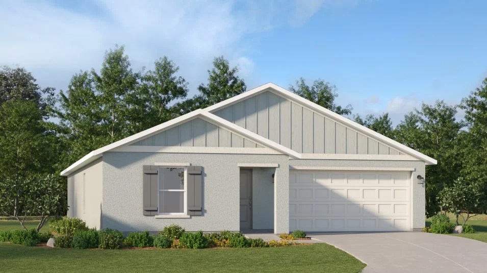 A modern ranch-inspired exterior 