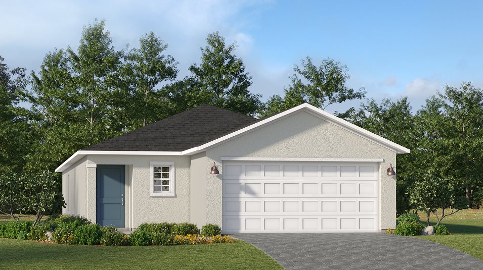 A ranch-inspired exterior 