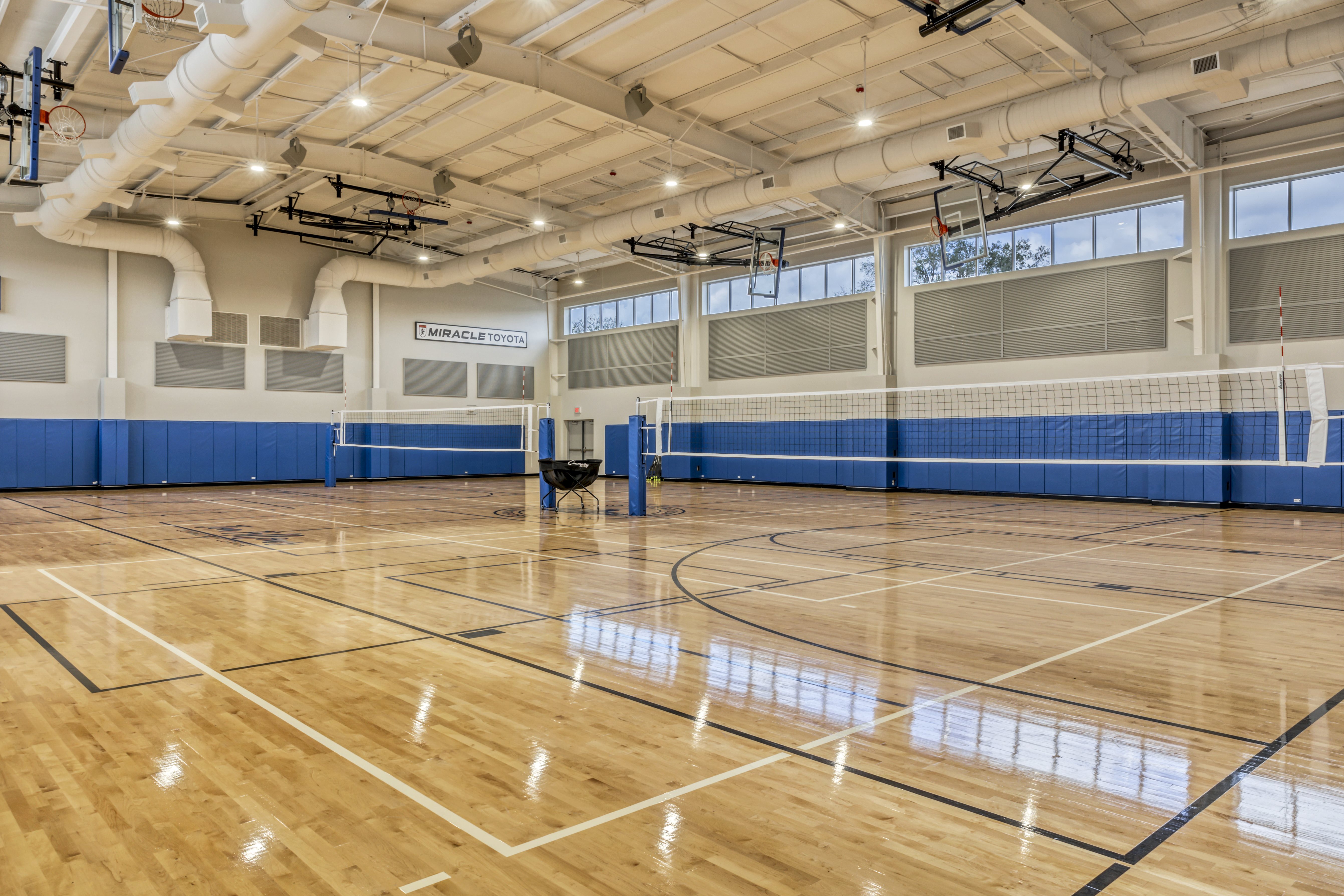 Stay active and fit at the nearby Tom Fellows Community Center. 