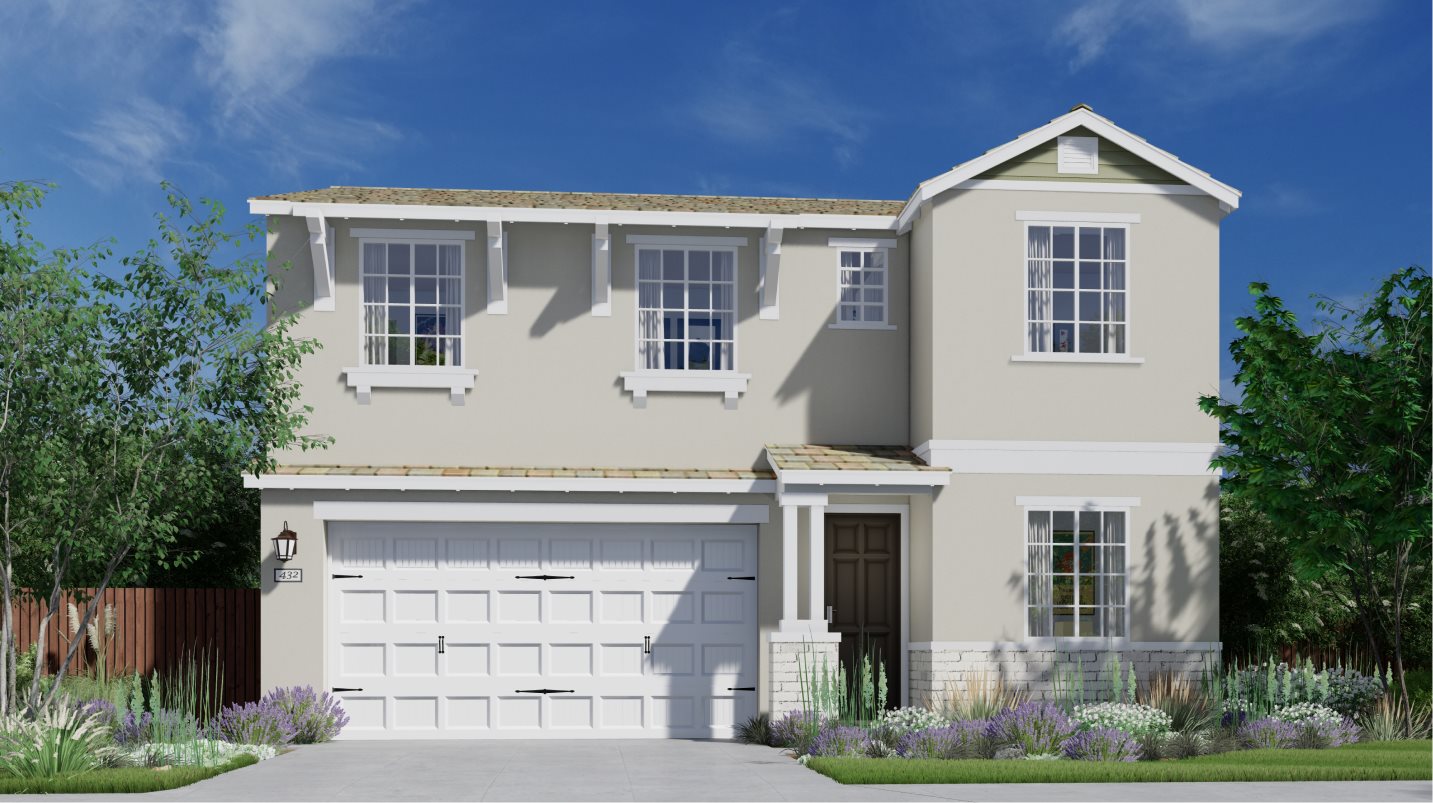 Residence 2024 Elevation C - American Traditional