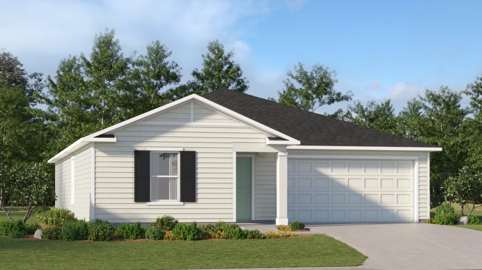 A ranch-inspired exterior 